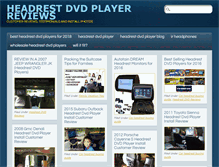 Tablet Screenshot of headrest-dvd.com